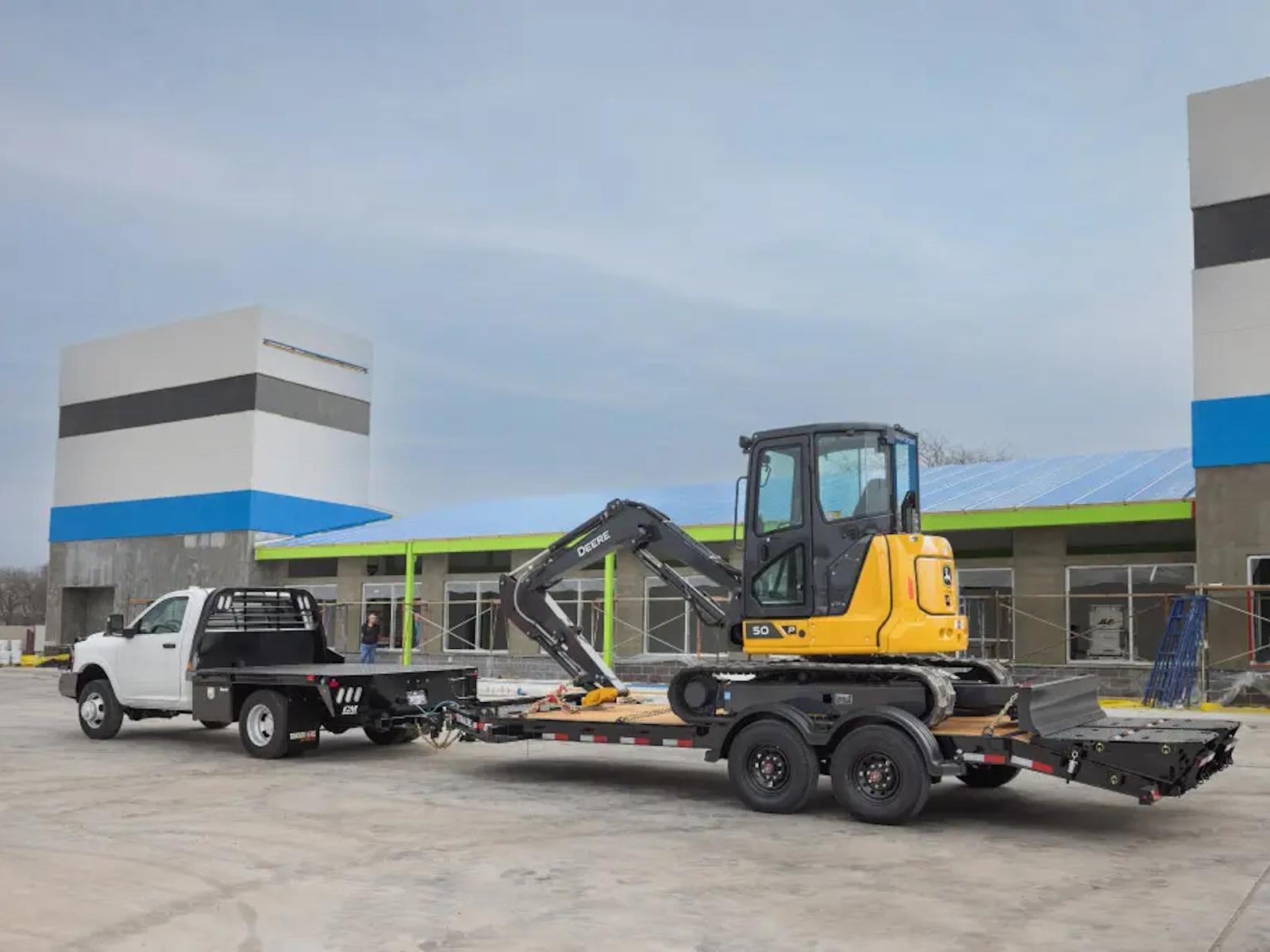 2027 PJ Trailers Seamless I-Beam Equipment Trailer (EV) Equipment Trailer