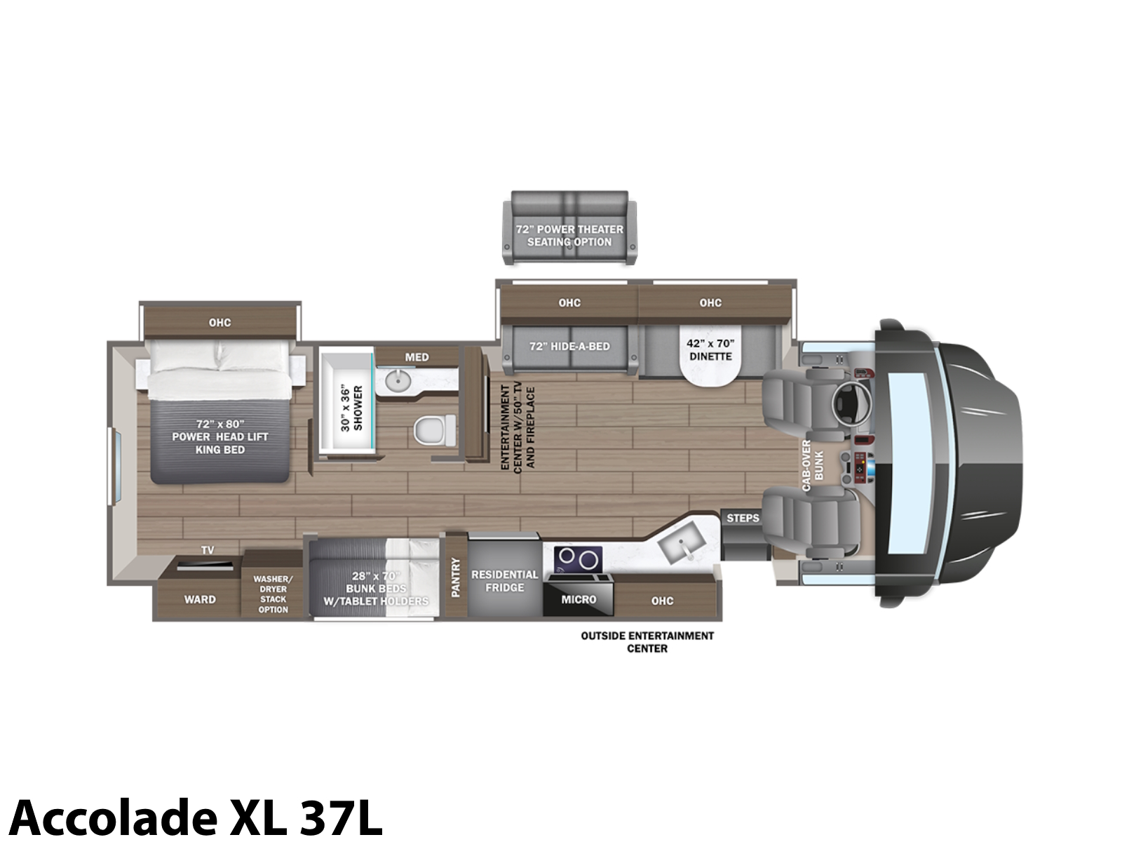 2025 Entegra Coach Accolade XL 37L Motorhome