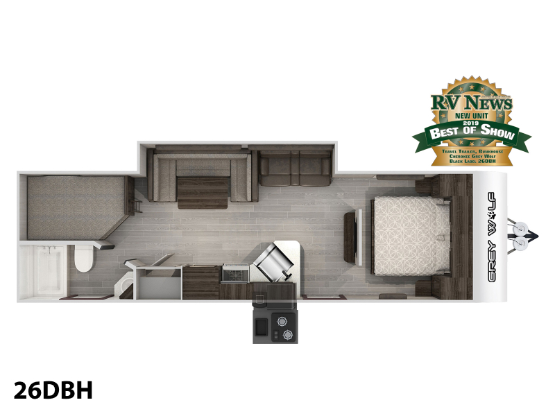 2021 Forest River Grey Wolf Travel Trailer