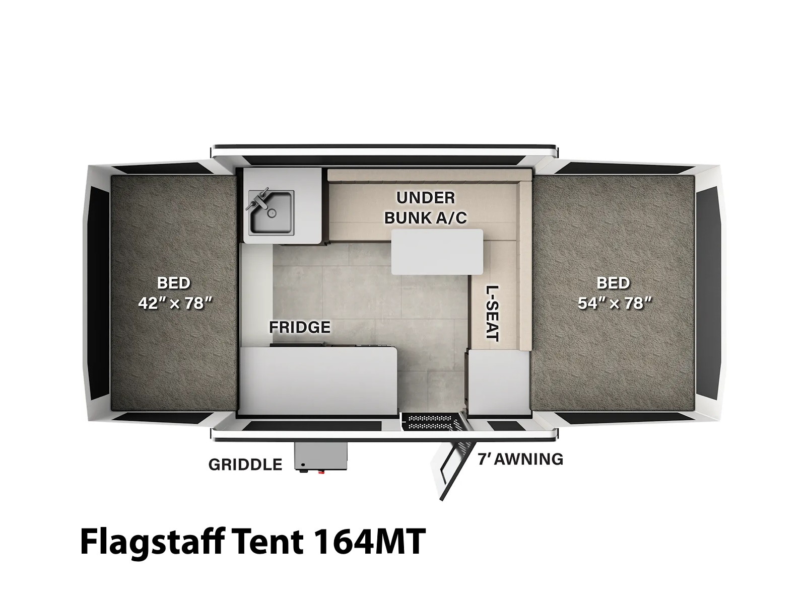 2026 Forest River Flagstaff Tent 164MT POP UP