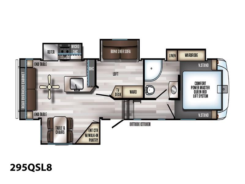 2020 Forest River Arctic Wolf 295QSL8 FIFTH WHEEL