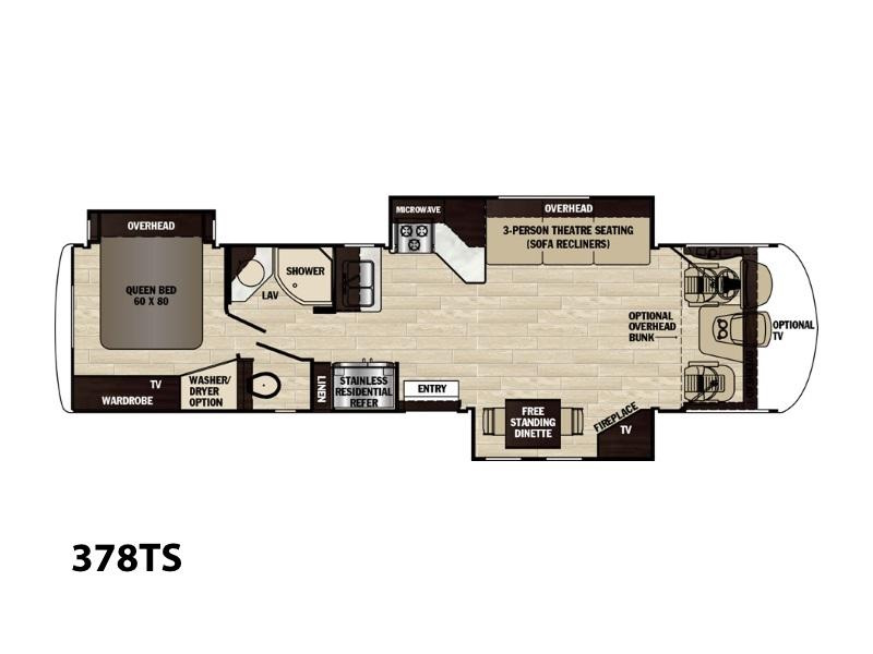 2019 FOREST RIVER Georgetown XL 378TS CLASS A MOTORHOME