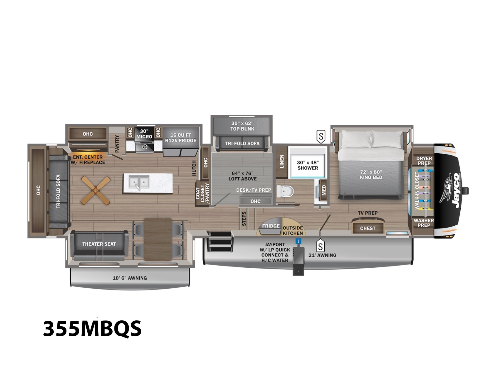 2024 Jayco Eagle 355MBQS Fifth Wheel
