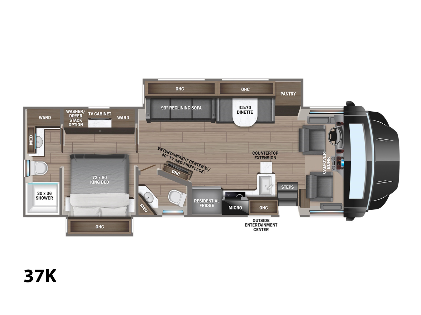 2024 Jayco Seneca Prestige 37K Motorhome