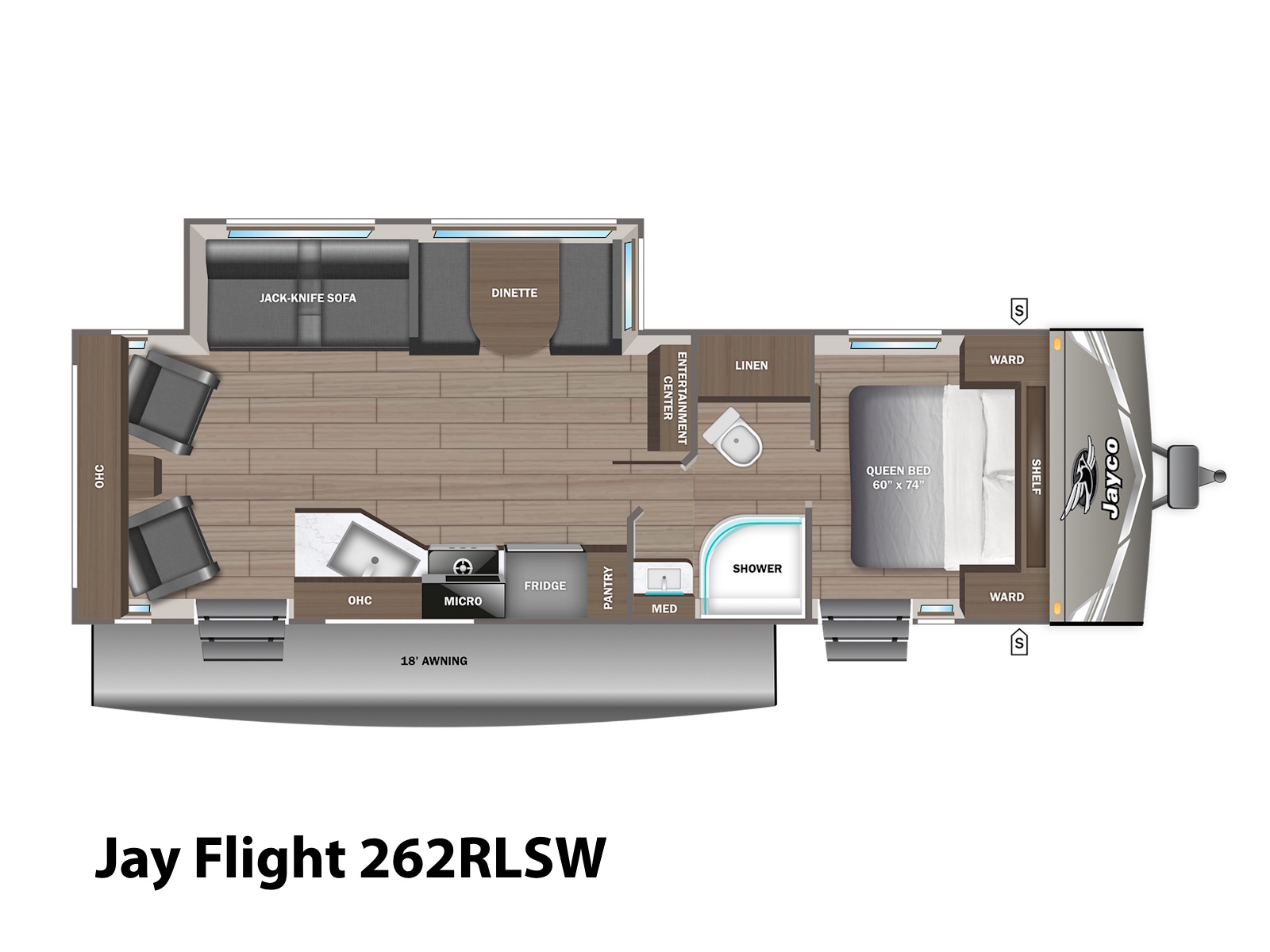 2027 Jayco Jay Flight 262RLS Travel Trailer