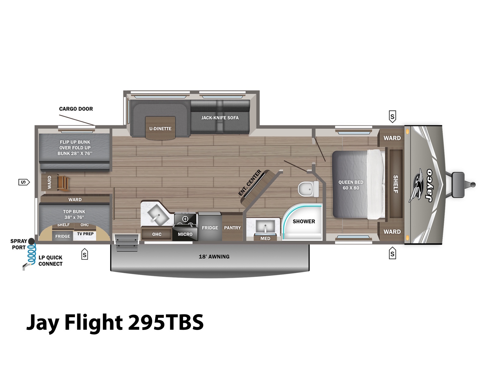 2027 Jayco Jay Flight 295TBS Travel Trailer