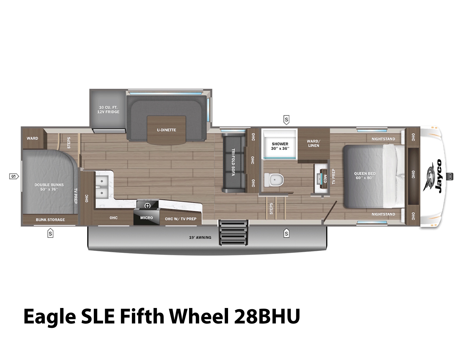 2027 Jayco Eagle SLE Fifth Wheel 28BHU Fifth Wheel