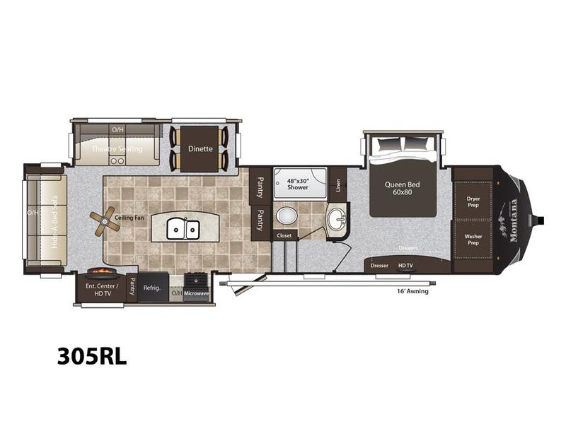 2014 Keystone RV Montana High Country 305RL FIFTH WHEEL