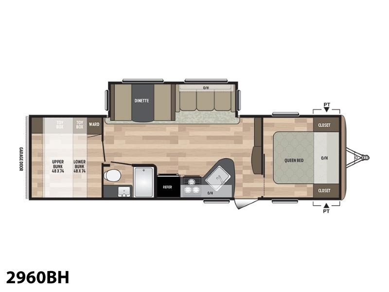 2017 Keystone RV Summerland series 2960BH TRAVEL TRAILER