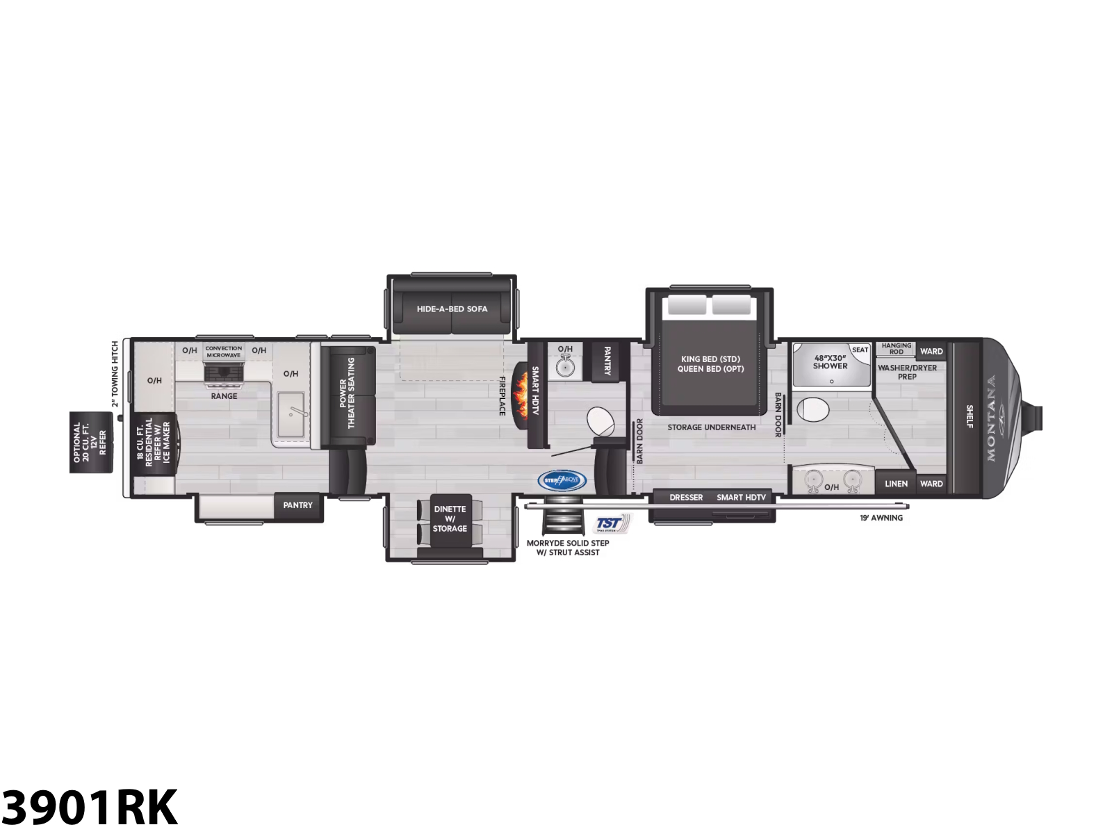 2024 Keystone RV Montana FIFTH WHEEL