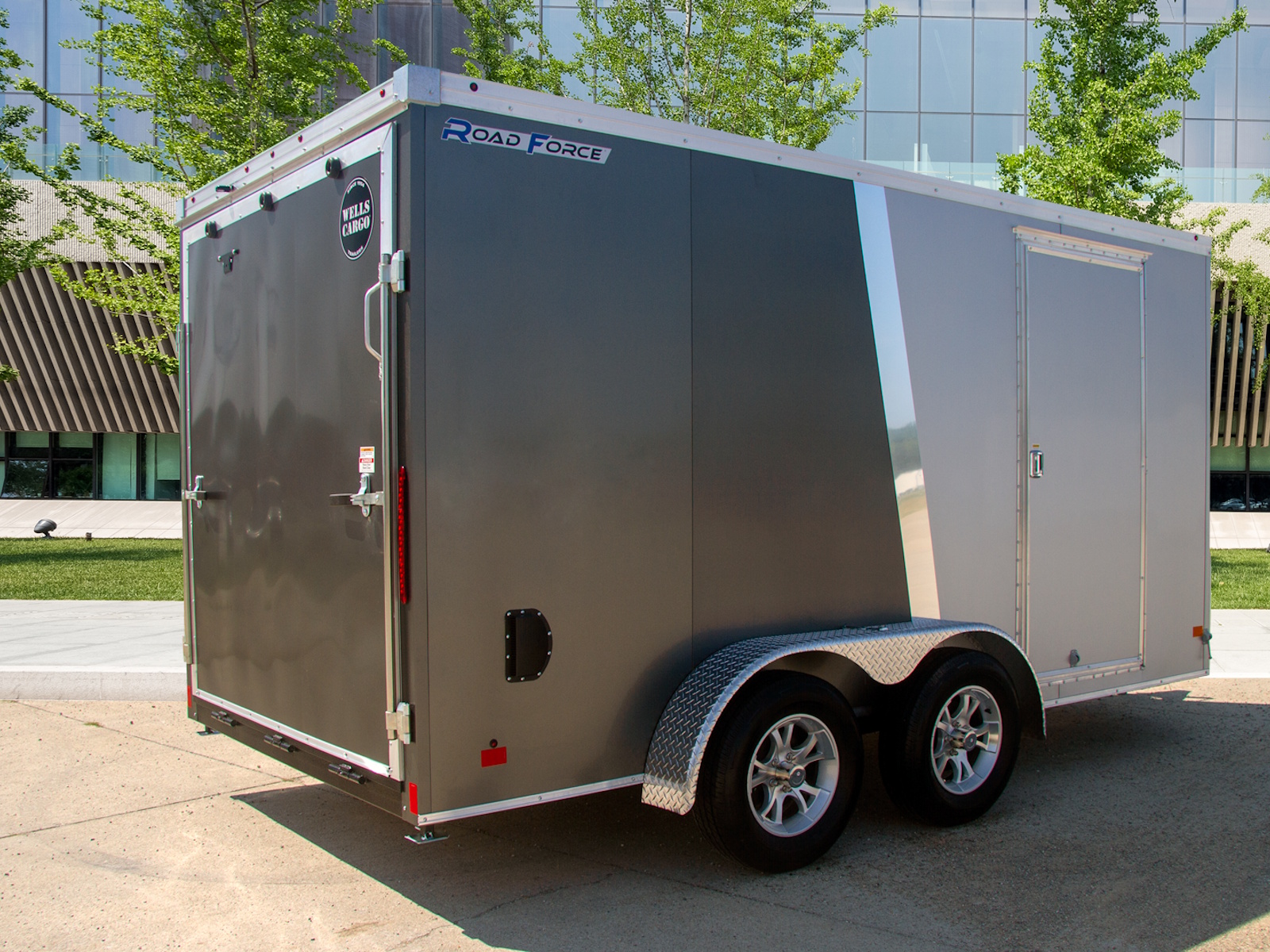 2026 Wells Cargo Road Force V-Front RFV714T2 Enclosed Cargo Trailer