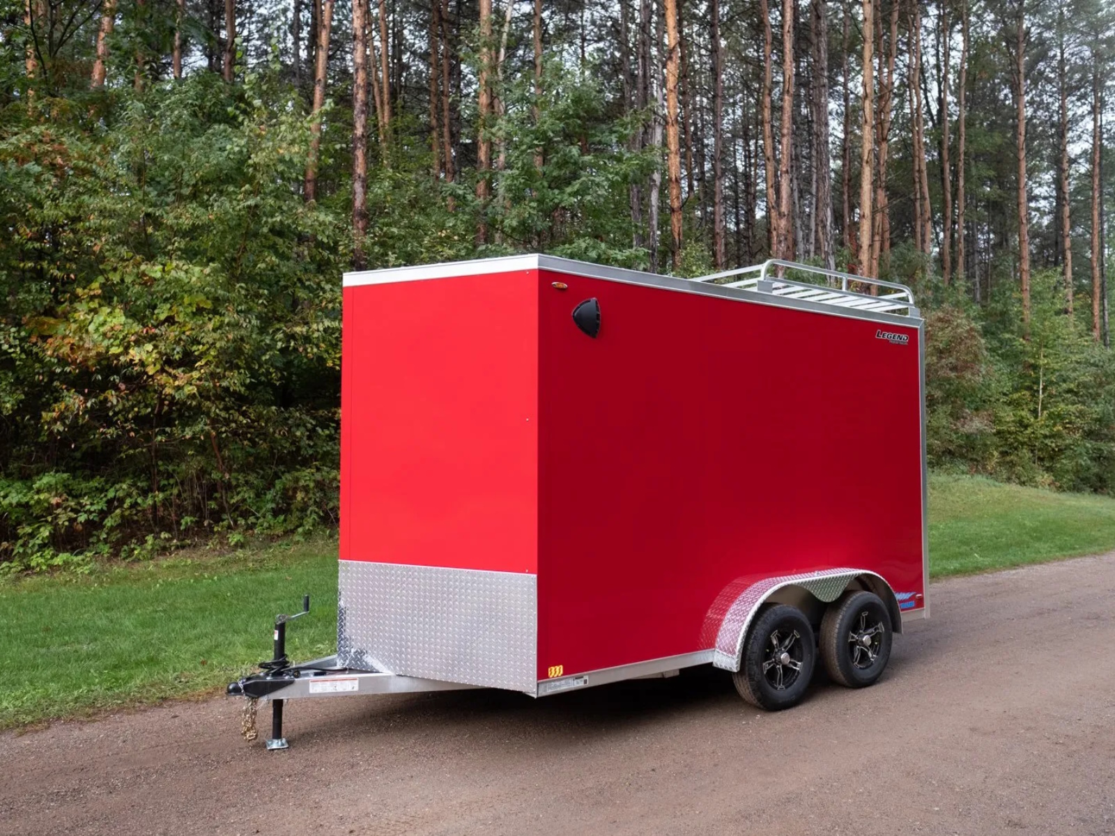 2026 Legend Trailers Thunder V-Nose 7.5 Wide Cargo Trailer