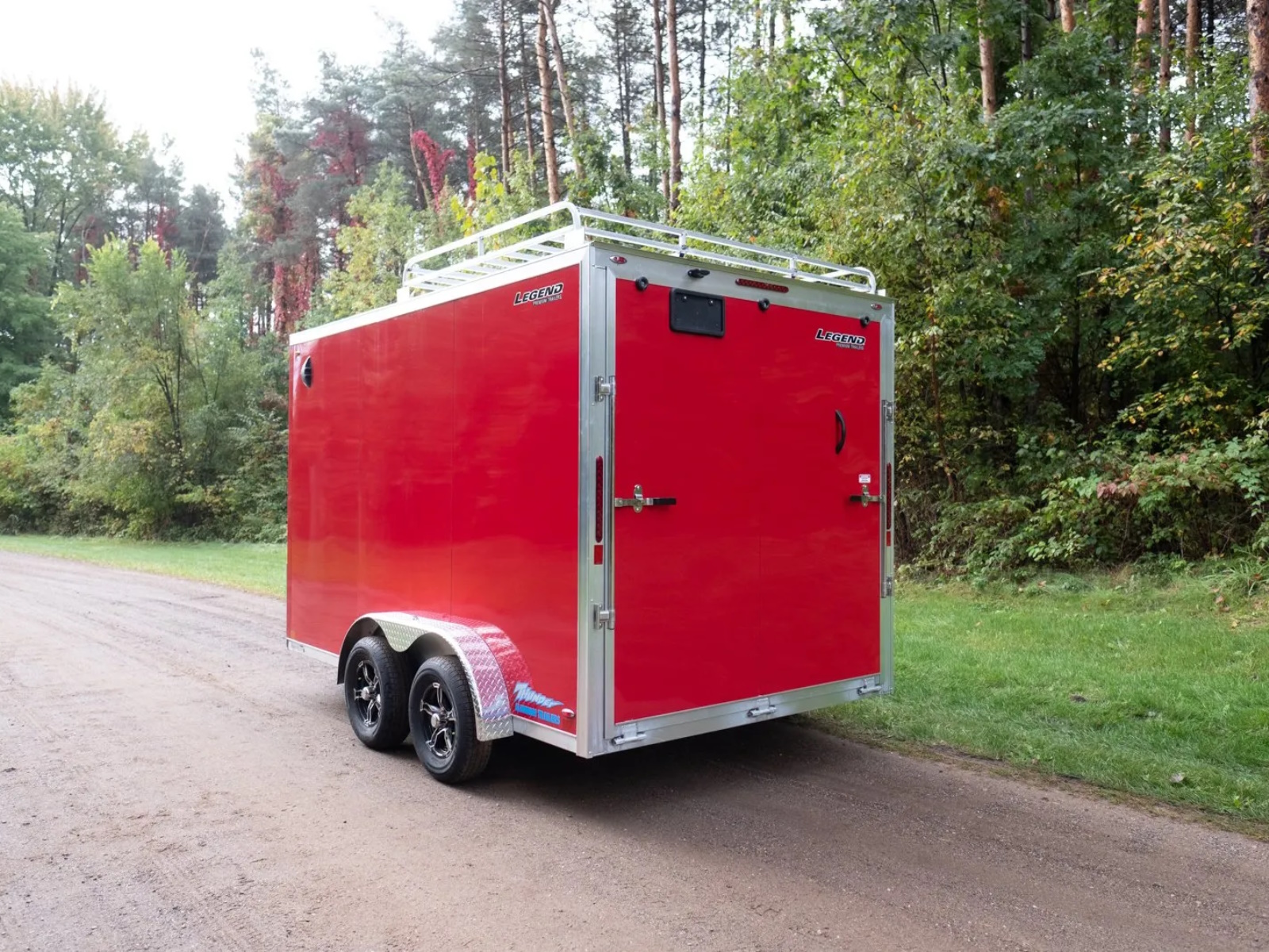 2026 Legend Trailers Thunder V-Nose 7.5 Wide Cargo Trailer