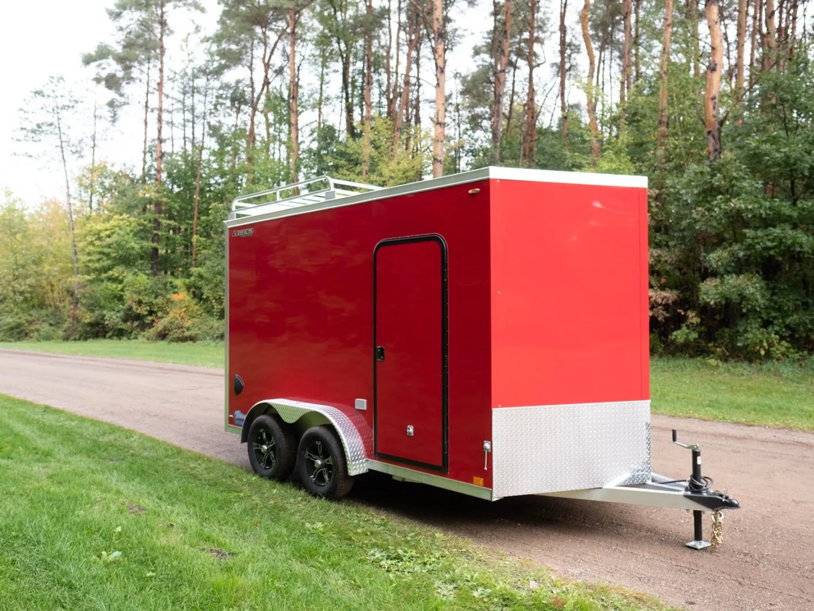 2026 Legend Trailers Thunder V-Nose 7.5 Wide Cargo Trailer