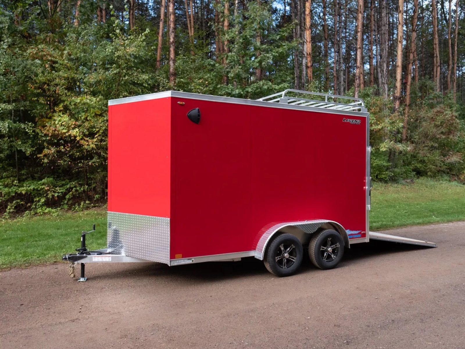 2026 Legend Trailers Thunder V-Nose 7.5 Wide Cargo Trailer