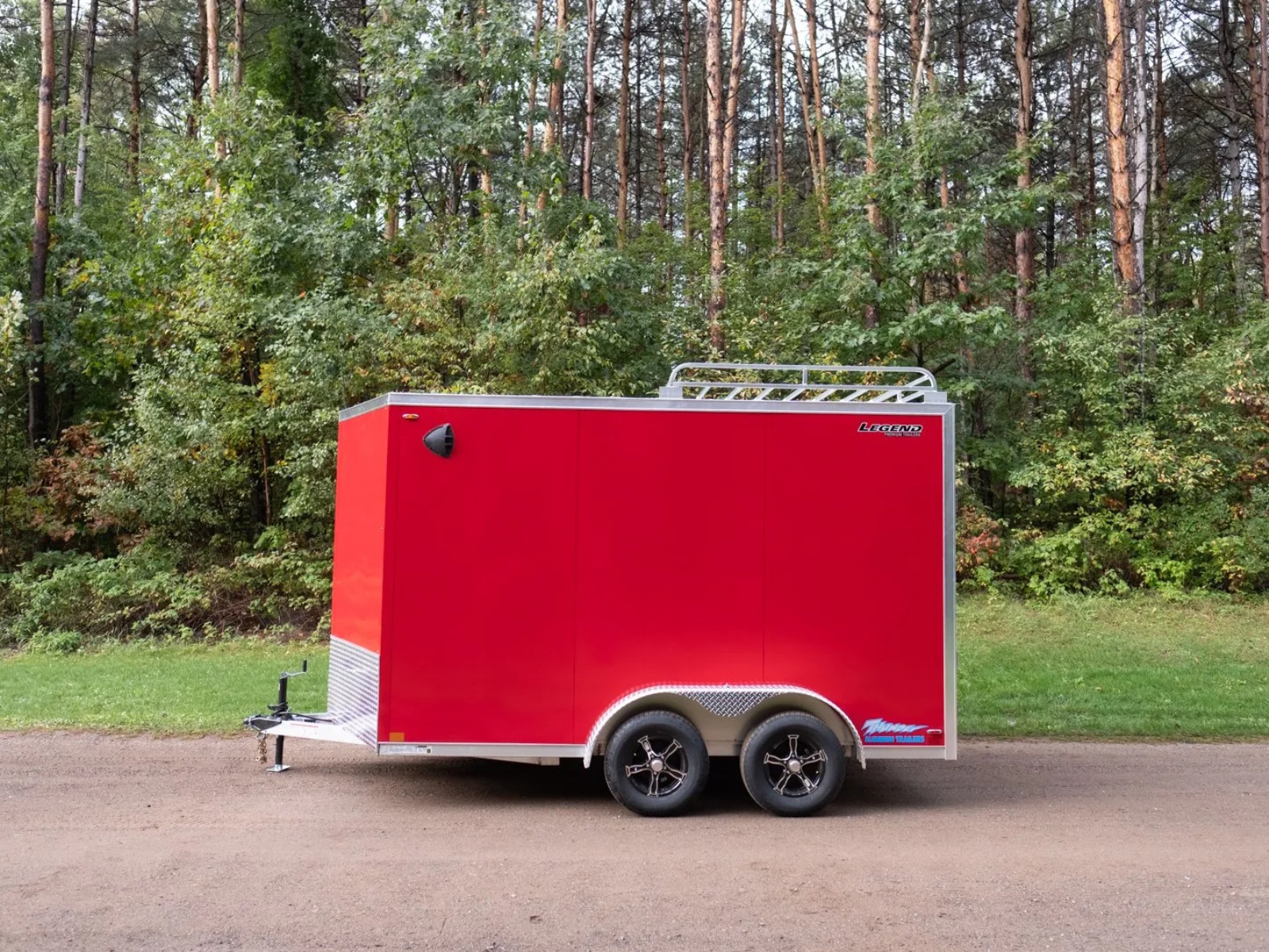 2026 Legend Trailers Thunder V-Nose 7.5 Wide Cargo Trailer