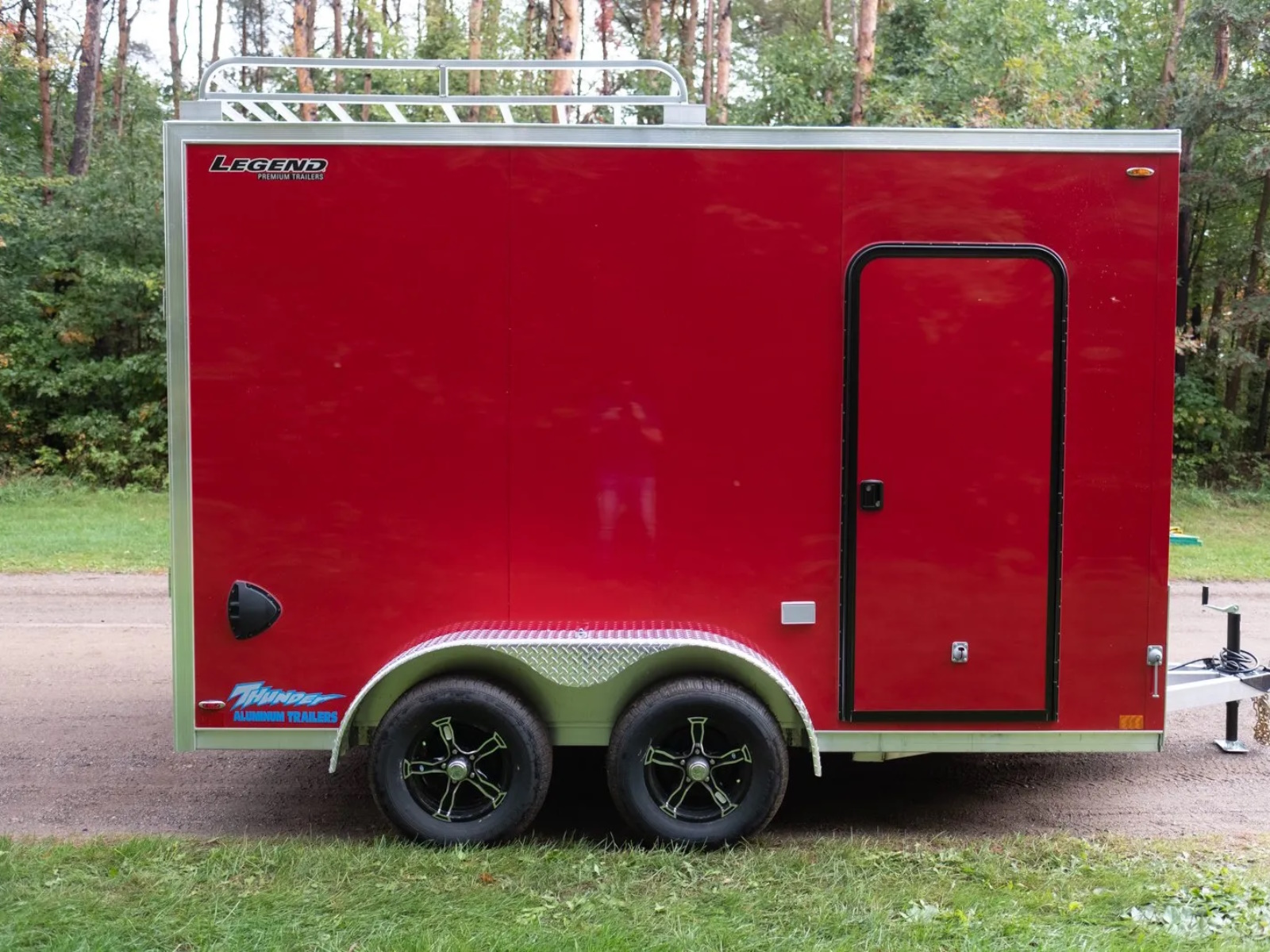 2026 Legend Trailers Thunder V-Nose 7.5 Wide Cargo Trailer